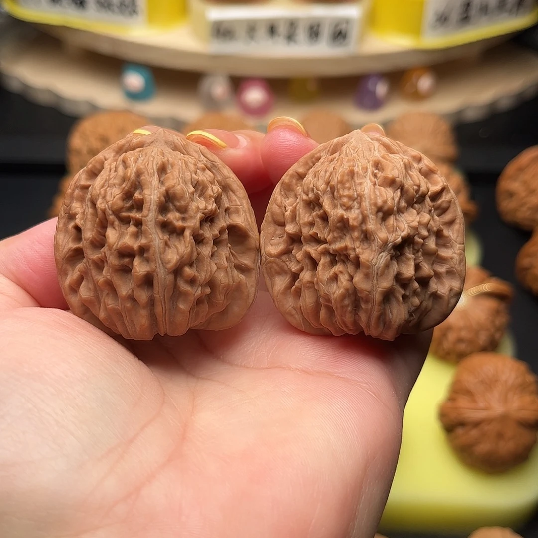 文玩核桃把件40四座楼