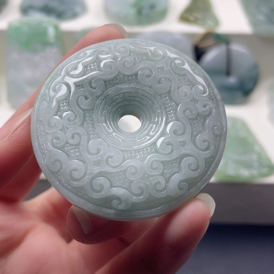 翡翠未镶嵌颈饰天然翡翠1111111