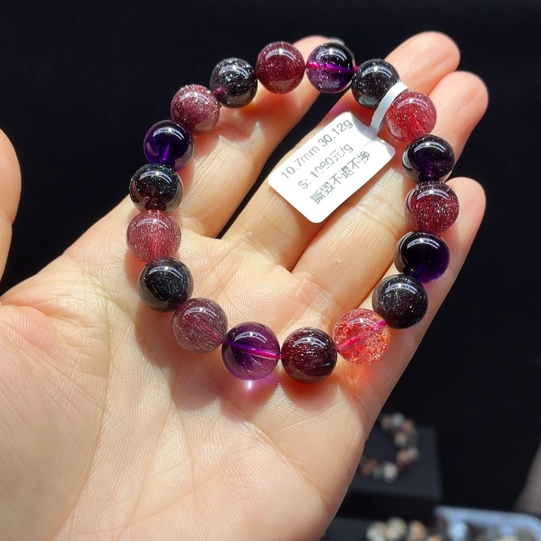 水晶未镶嵌手链天然水晶