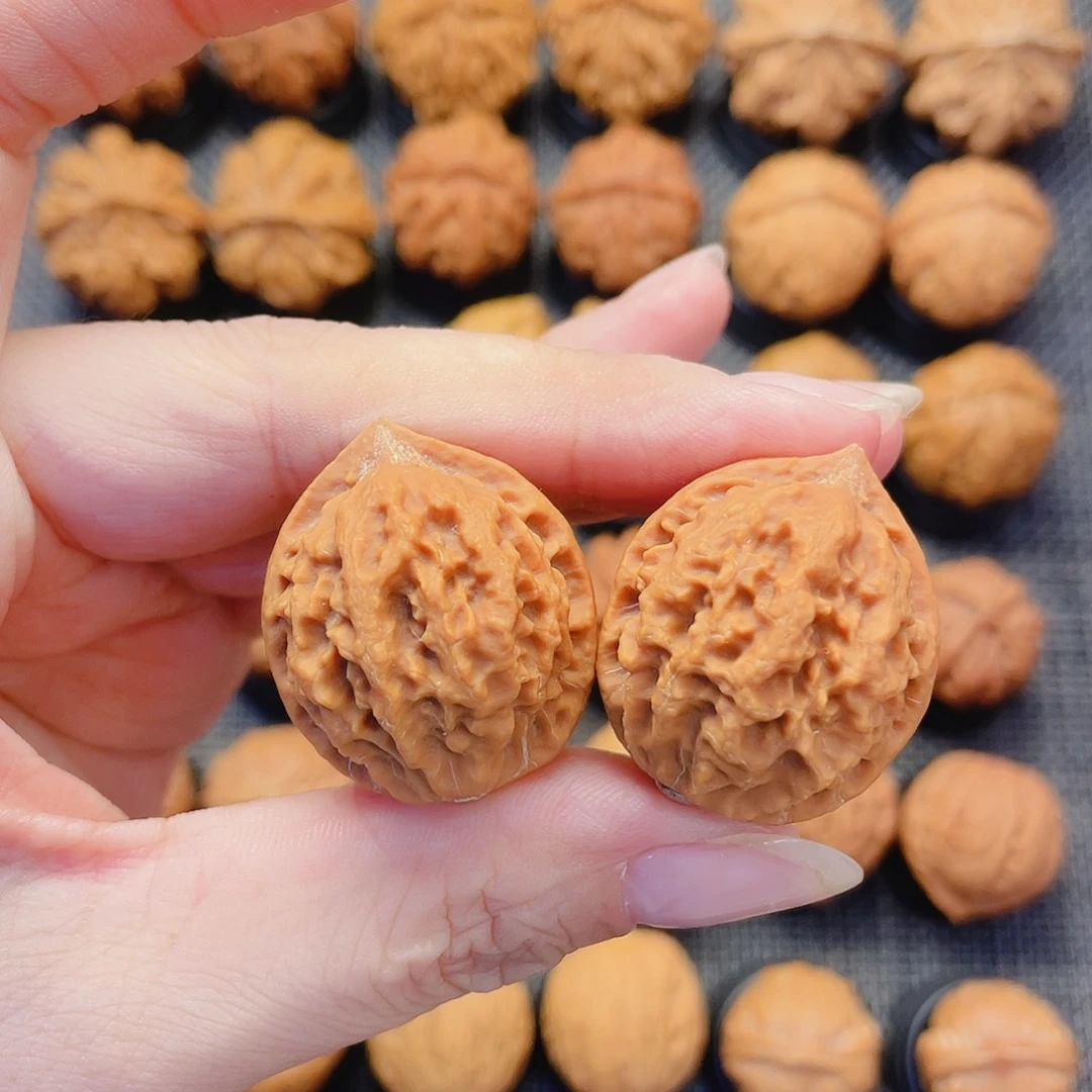 把件文玩核桃莲花