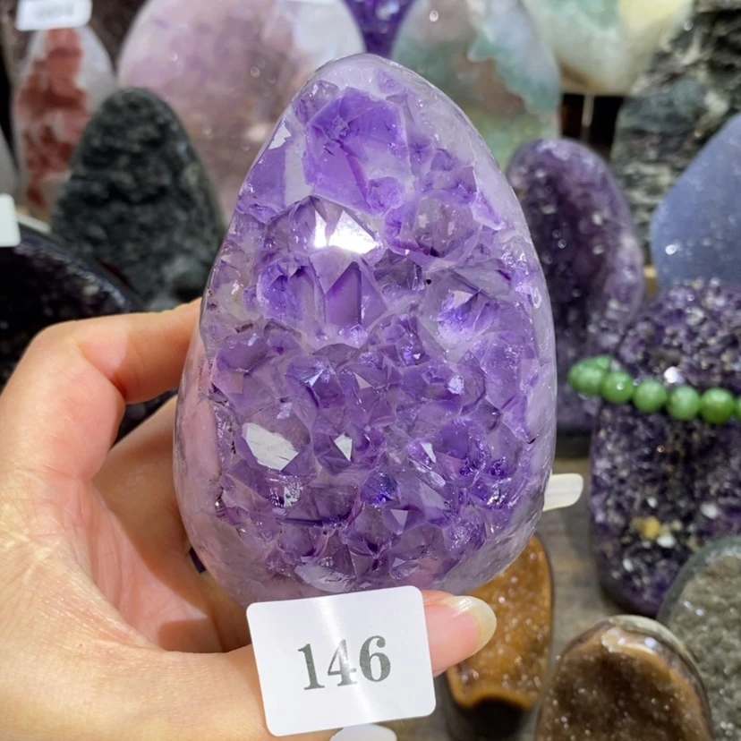 【闪购商品】未镶嵌大型摆件（非配饰）紫晶