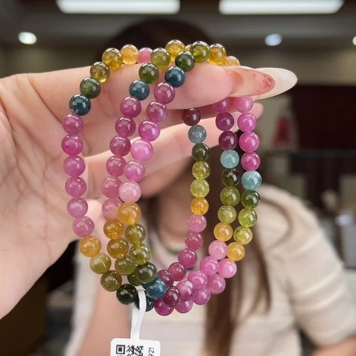 05511733/未镶嵌碧玺6mm+碧玺多圈多样性发货