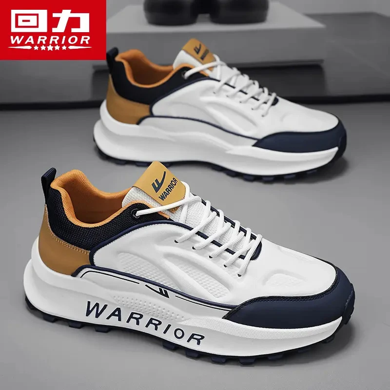 回力男鞋冬季2025新款男士开车厚底运动鞋增高百搭阿甘休闲老爹鞋