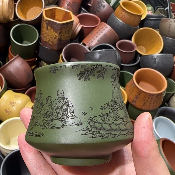 茶杯紫砂全手工紫砂