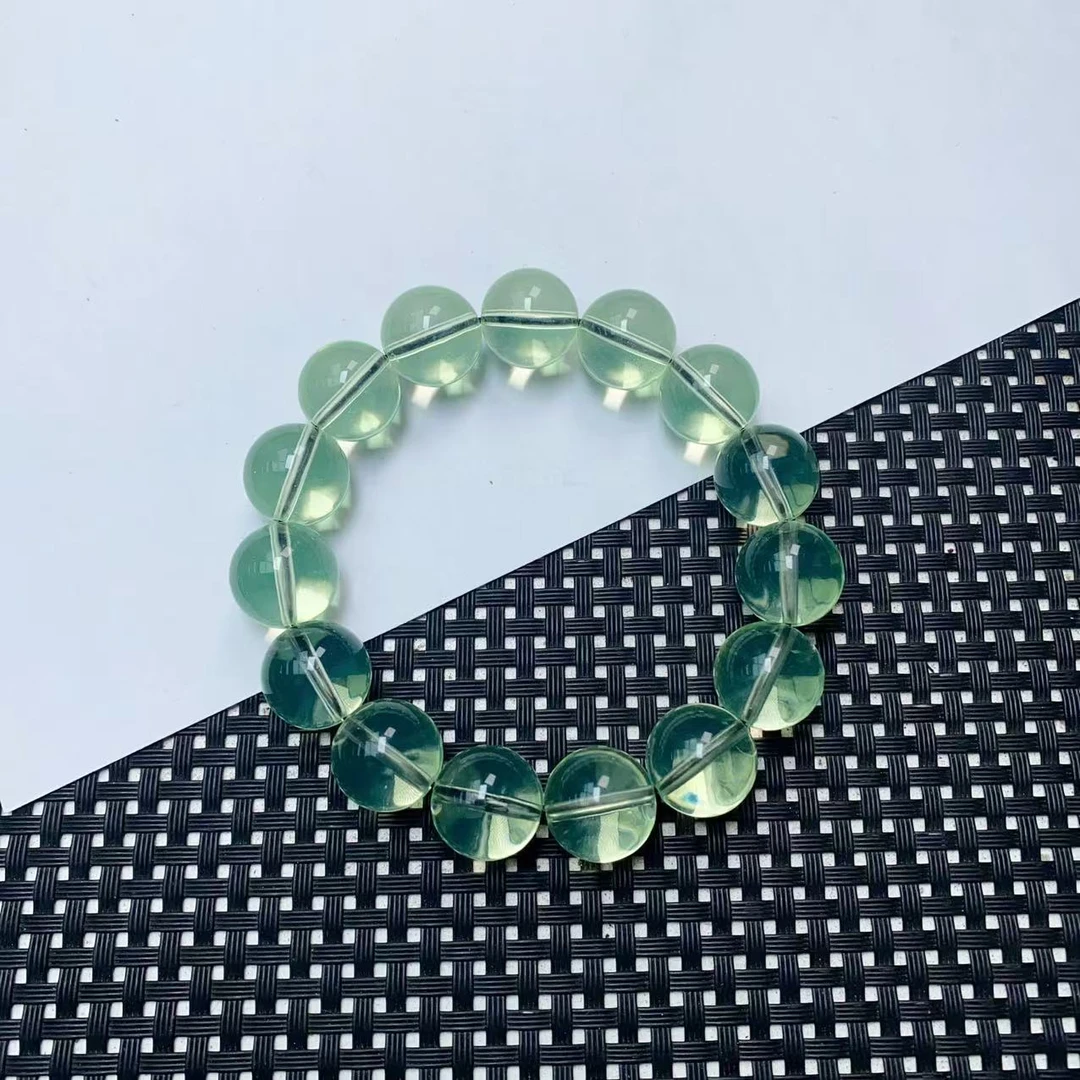 [小石]B724浅蓝魄色手链14M时尚多样性发一个-奇石
