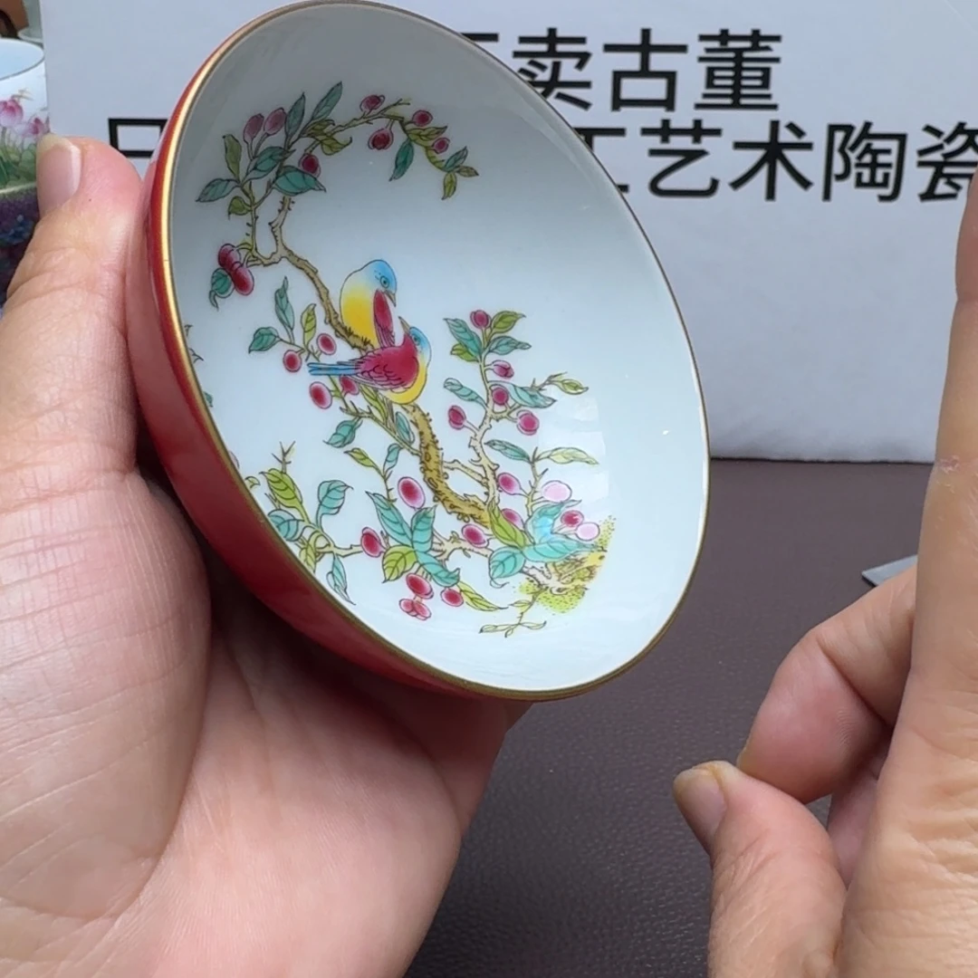 景德镇手工手绘展示