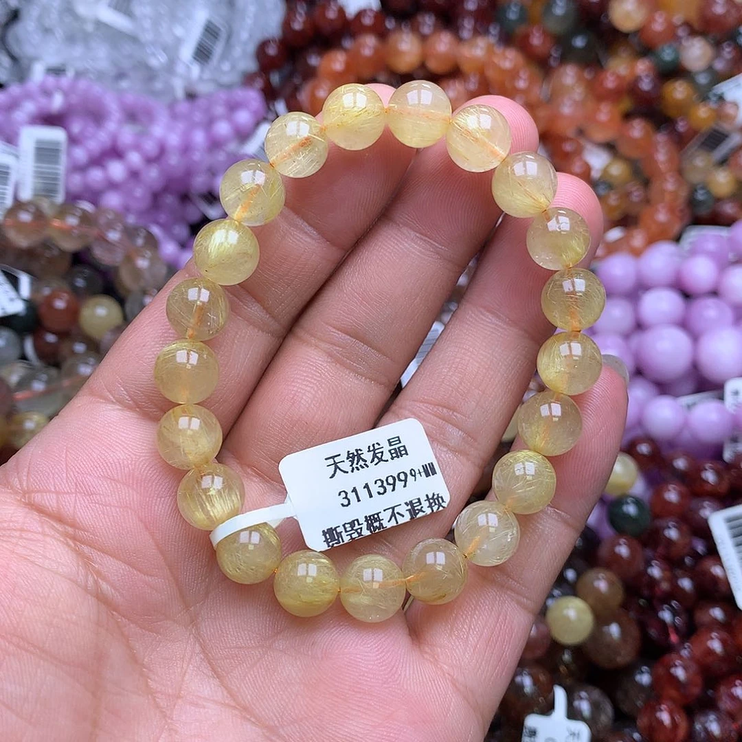水晶手链未镶嵌，，