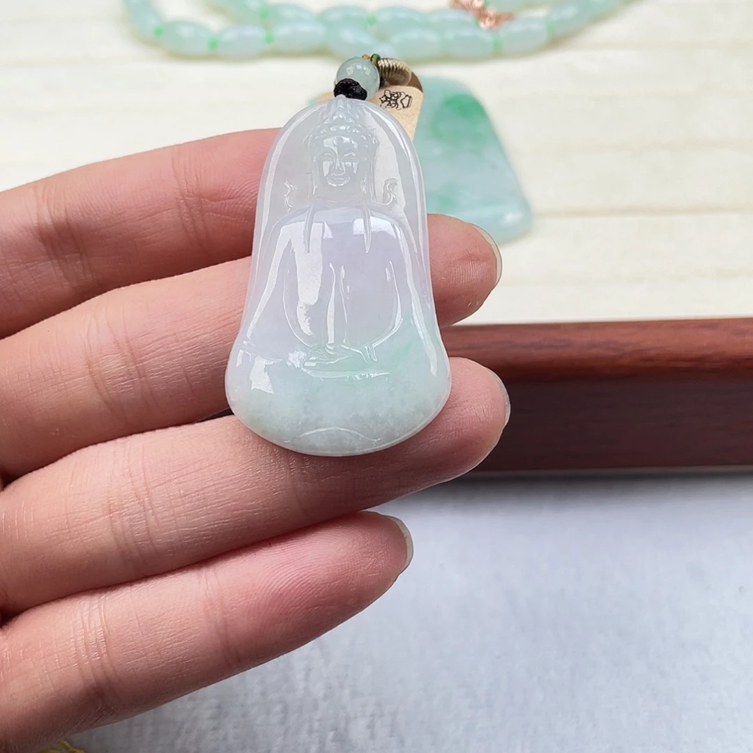 翡翠未镶嵌挂件翡翠