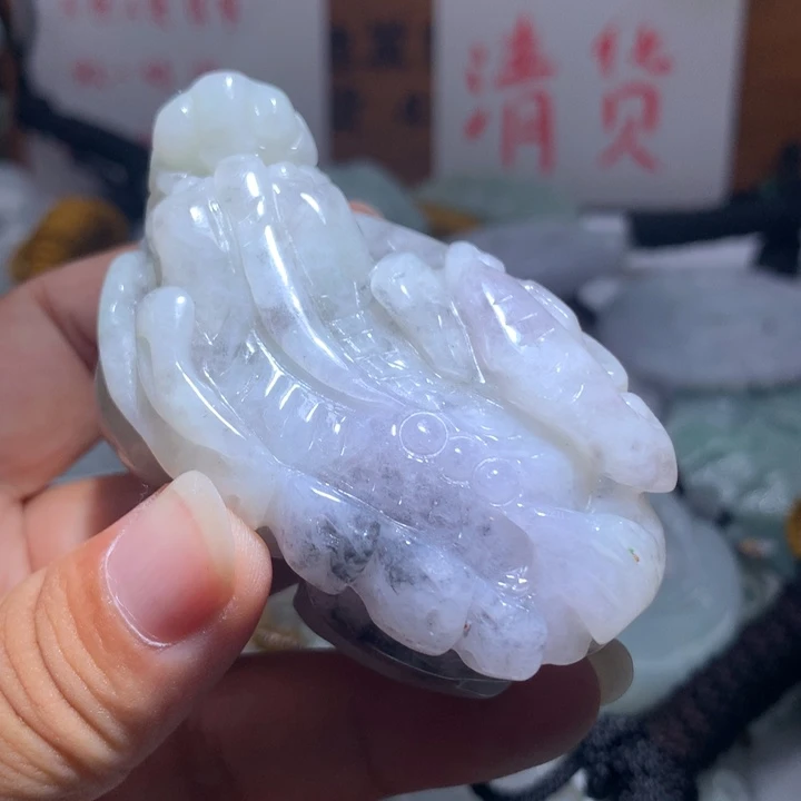 颈饰未镶嵌翡翠保真天然A货翡翠