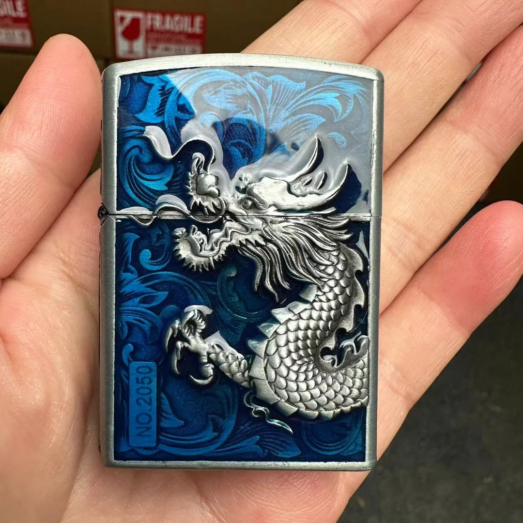 霸王龙煤油打火机本色（需自行加油）z