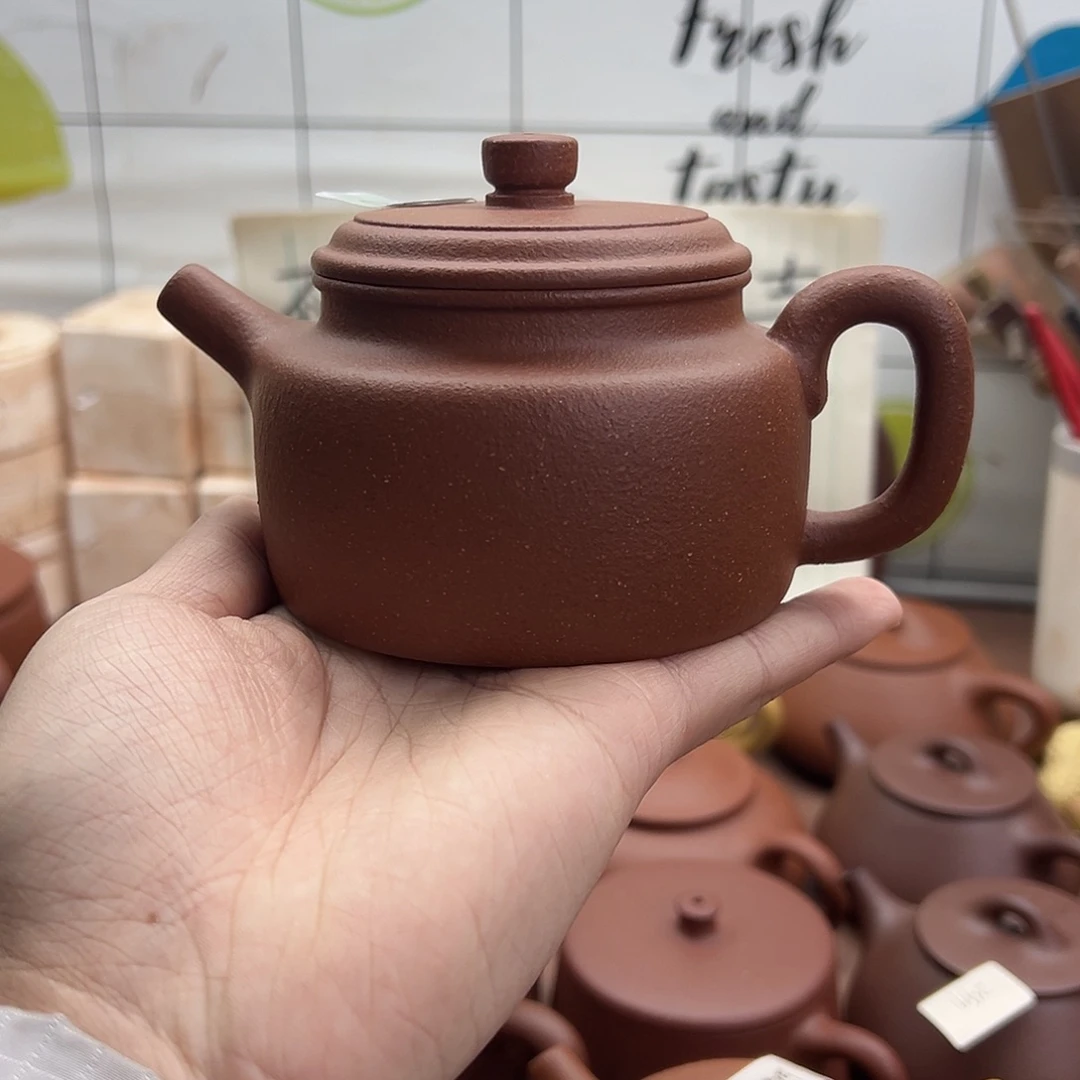 紫砂茶壶德钟壶微瑕