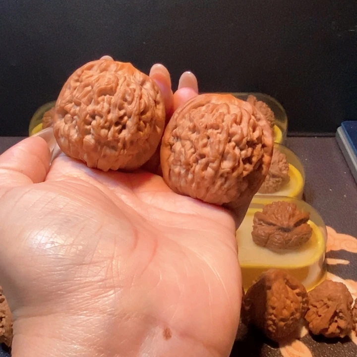 文玩核桃吊坠莲花41