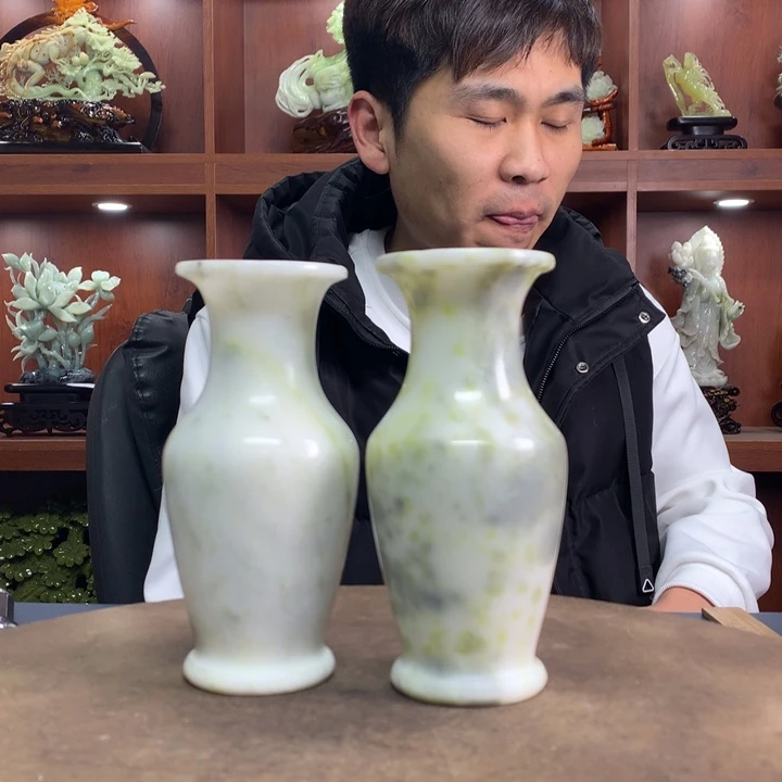 蛇纹石玉（覆膜）珠宝奇石未镶嵌李*彬