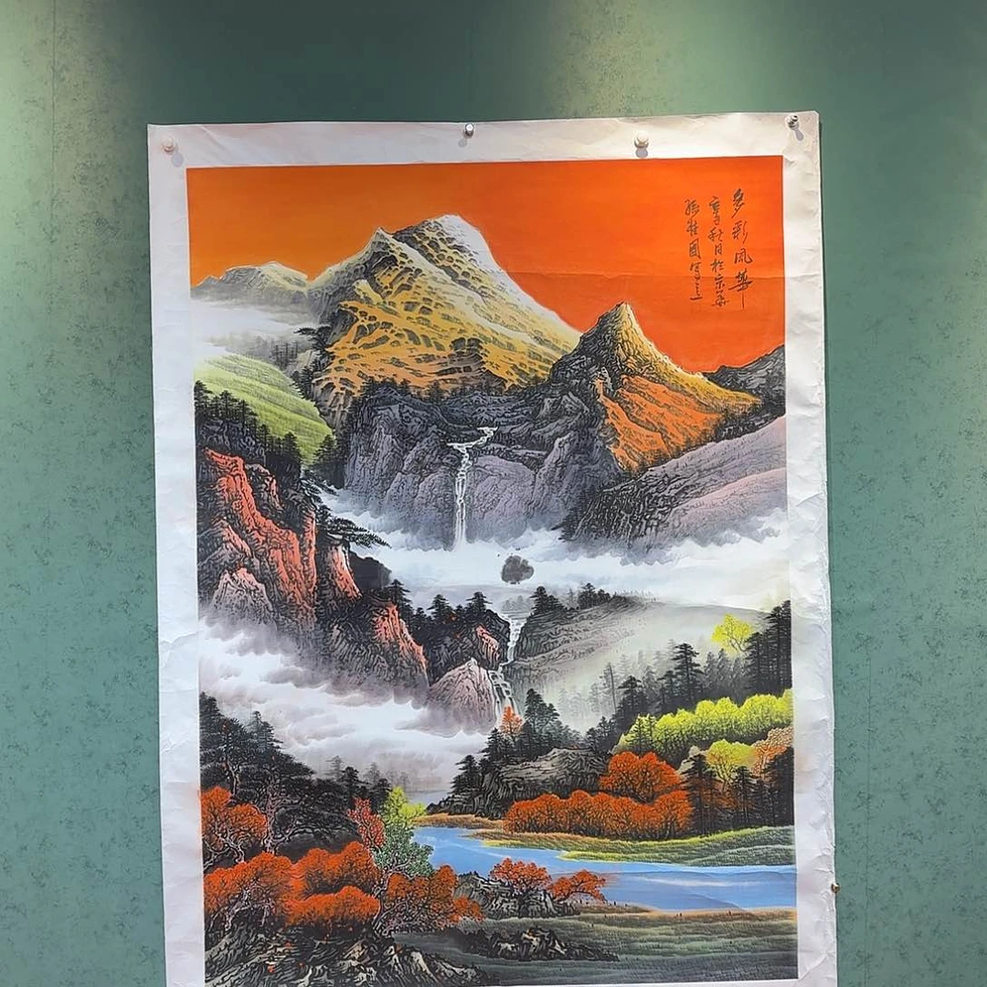 国画忠**耿孙桂国国画……