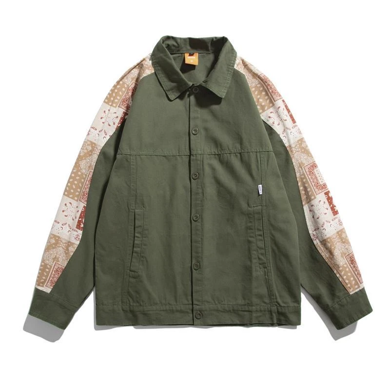 主播推荐~051-100复古宽松美式休闲百搭时尚牛仔外套