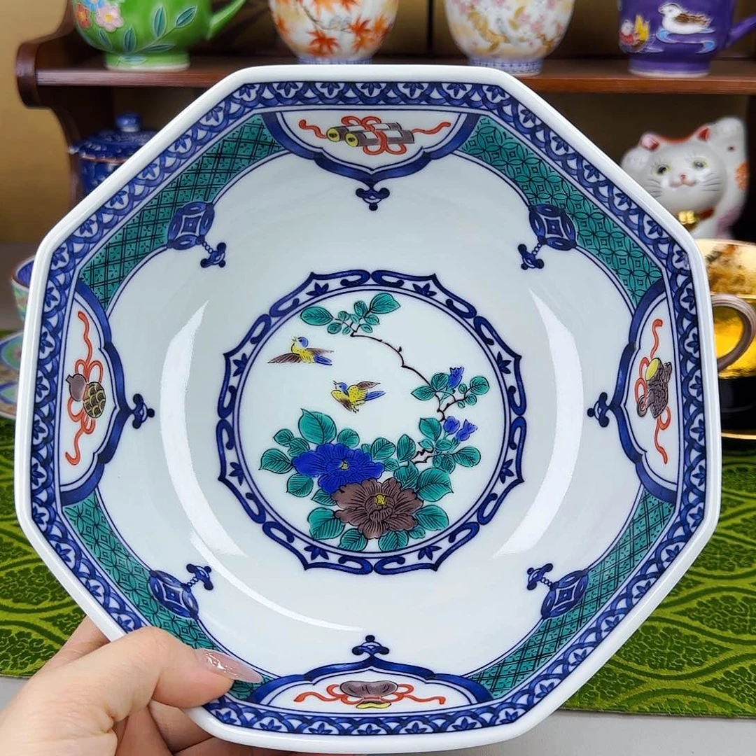 他家茶具瓷器真好看大钵
