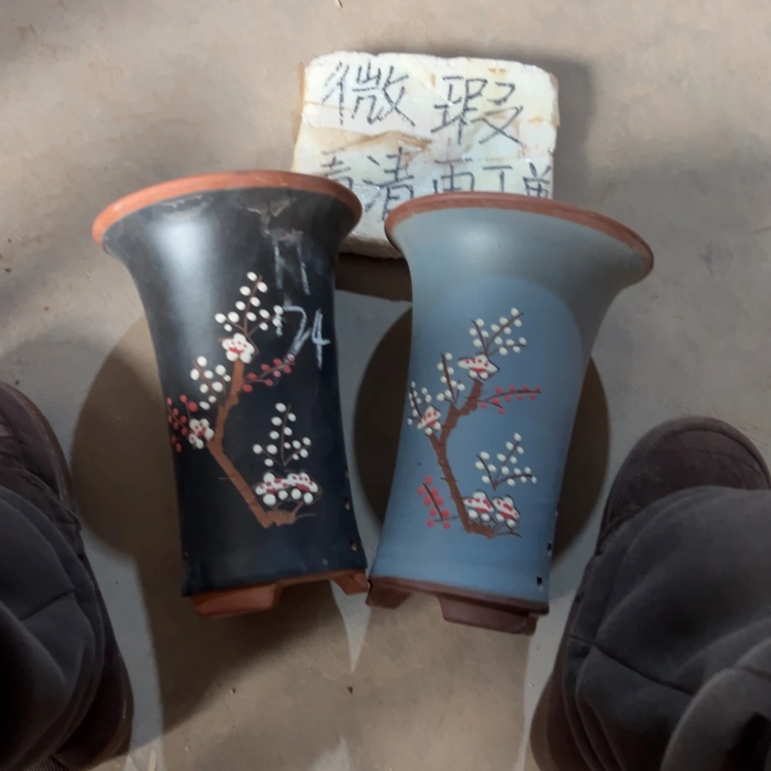 宜兴川阁紫砂花盆