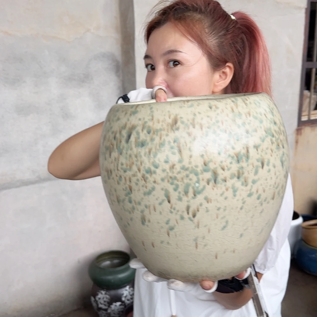 紫砂花盆王嫂花盆高25口20直播0802-158