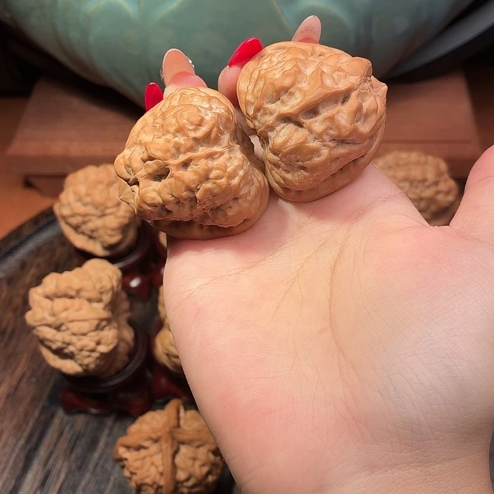 文玩核桃吊坠41-44-37 全品蛙