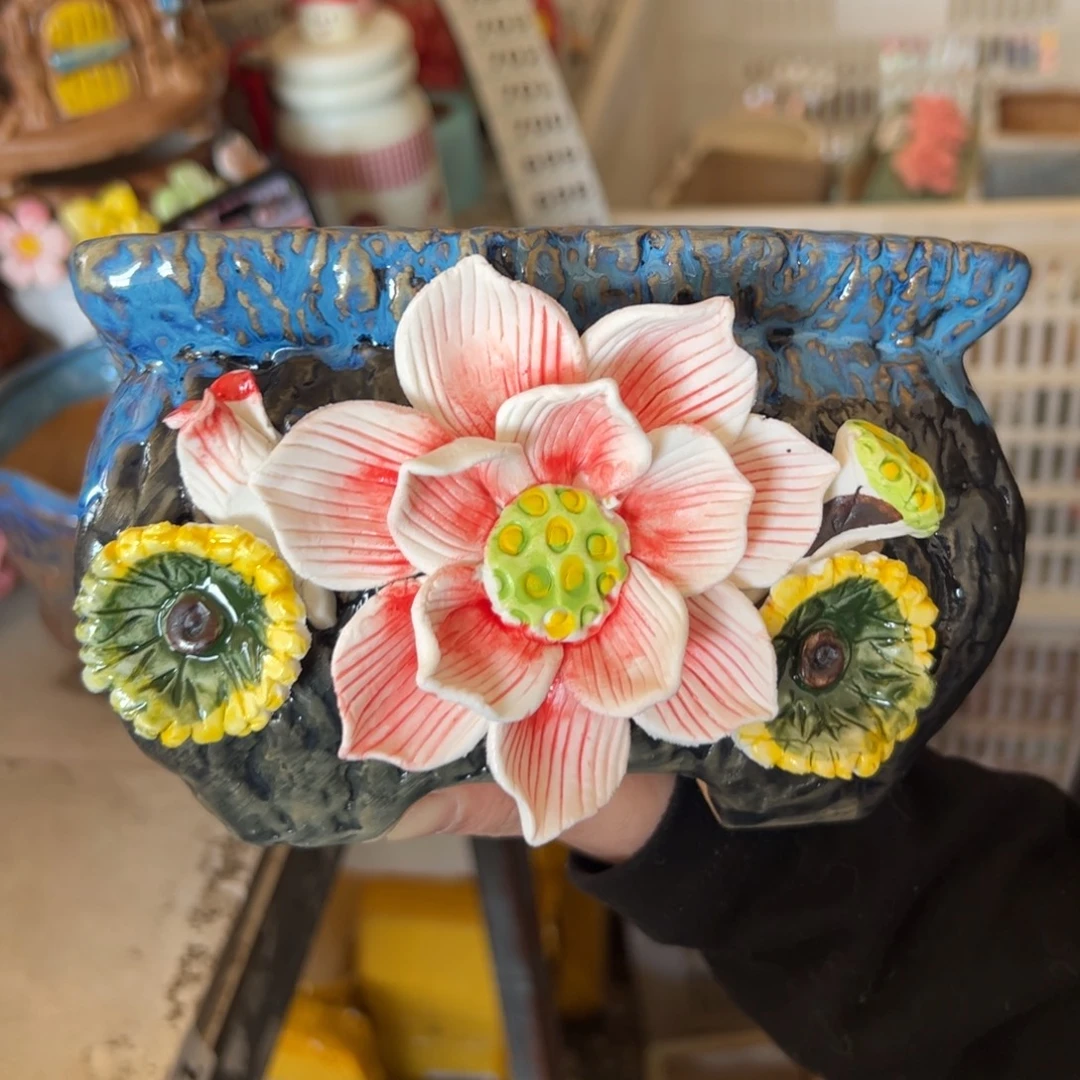 花盆，拍满20发货，退款拉黑