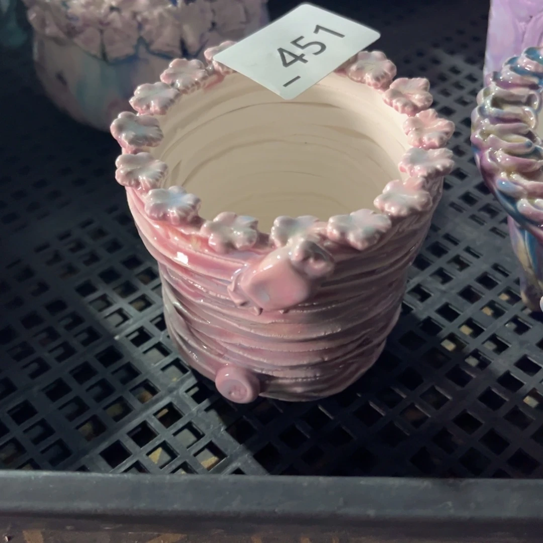 ?****编号451花盆1个