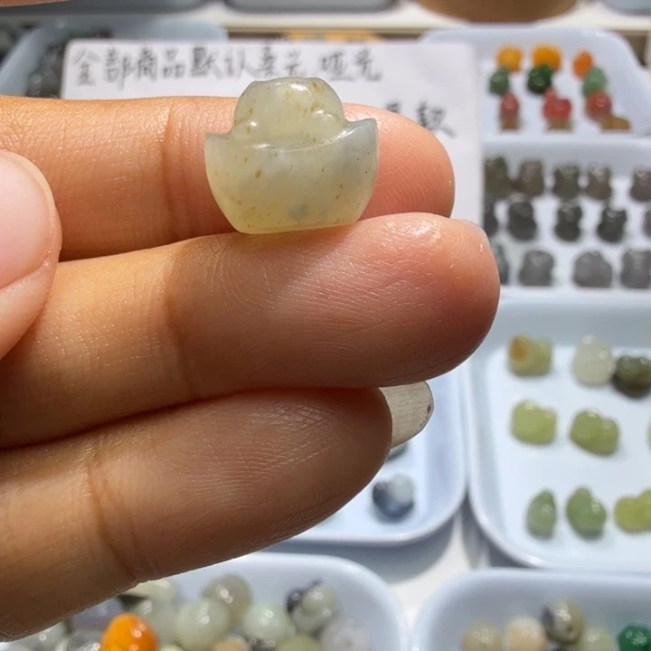 未镶嵌和田玉珠宝半成品