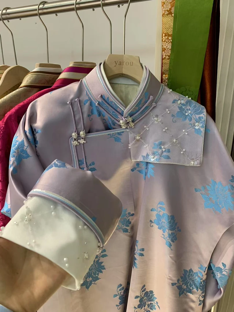 珍珠款设计女款仙女袍