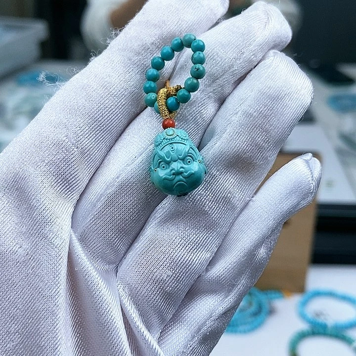 未镶嵌绿松石珠宝奇石