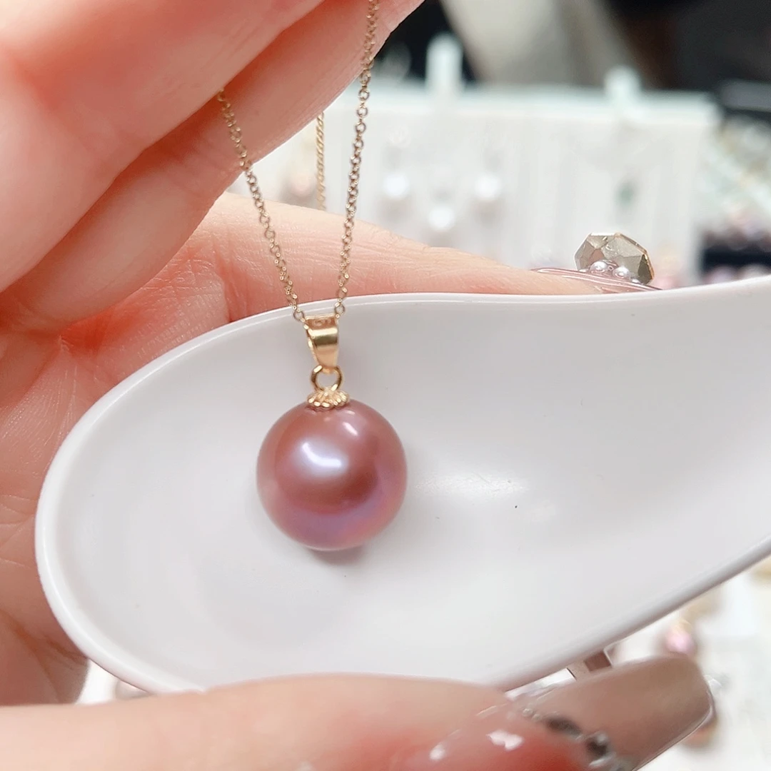 淡水珍珠吊坠(赠链)合金