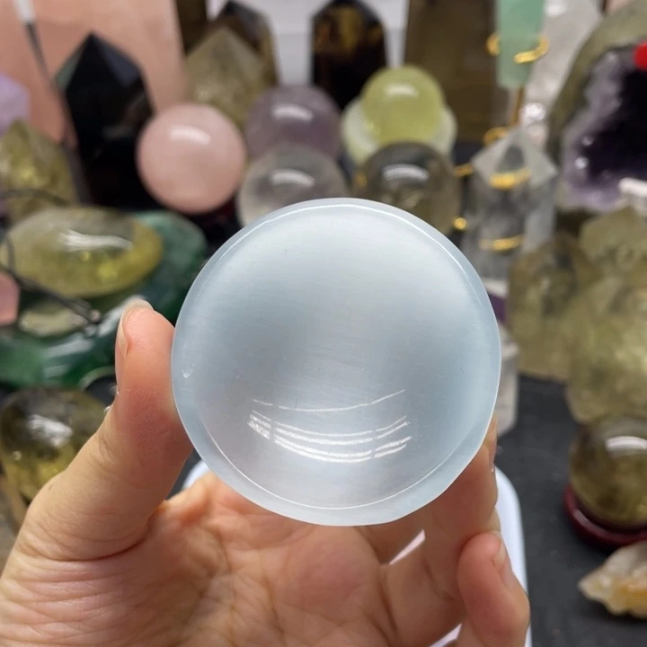 水晶珠宝半成品未镶嵌猫眼底座11