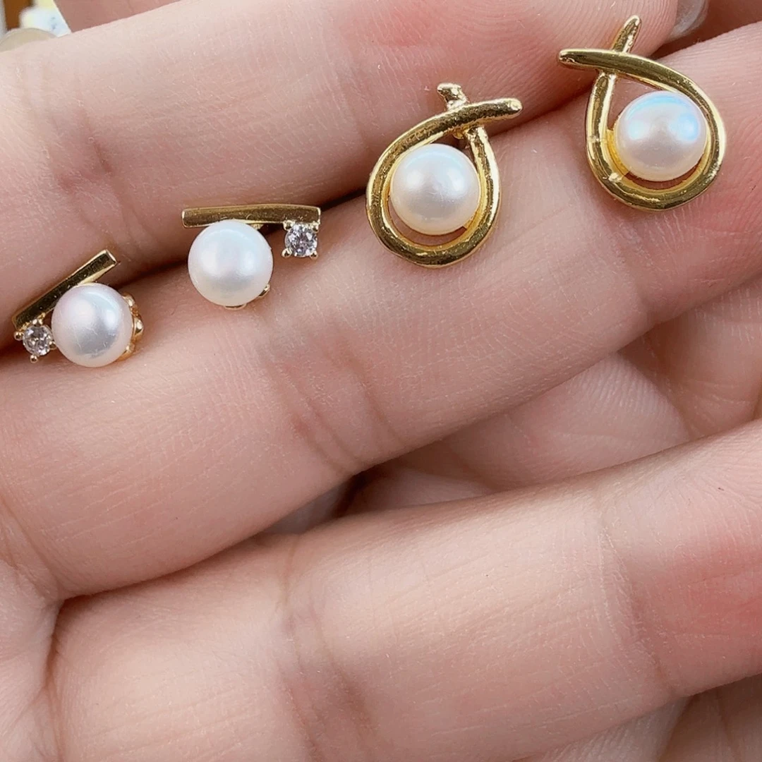 耳饰淡水珍珠未镶嵌