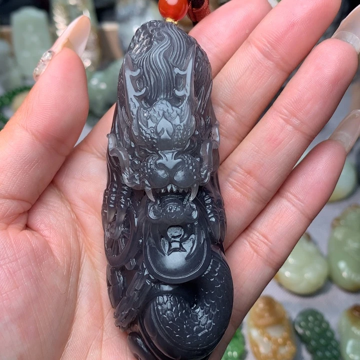 和田玉挂件未镶嵌