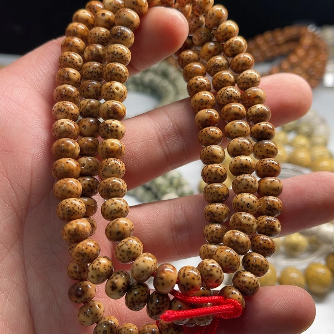 吊坠星月菩提8/6正月苹果虎皮陈华老料