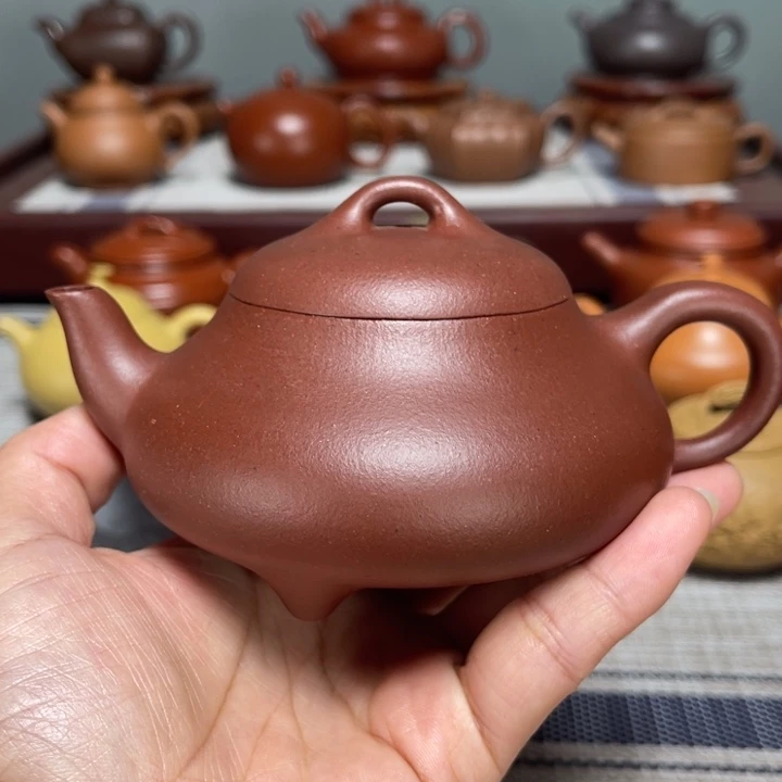 紫砂茶壶全手工制作220cc