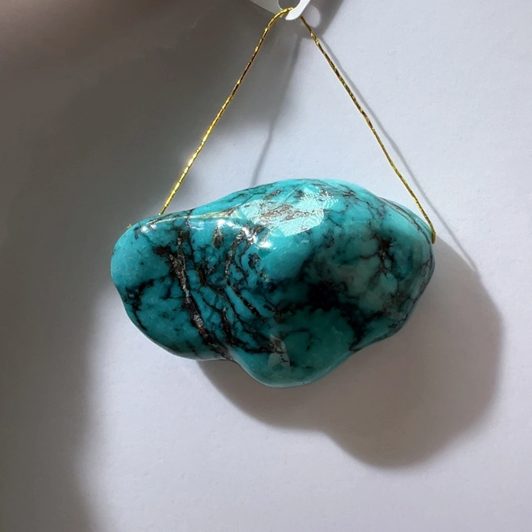 绿松石未镶嵌挂件