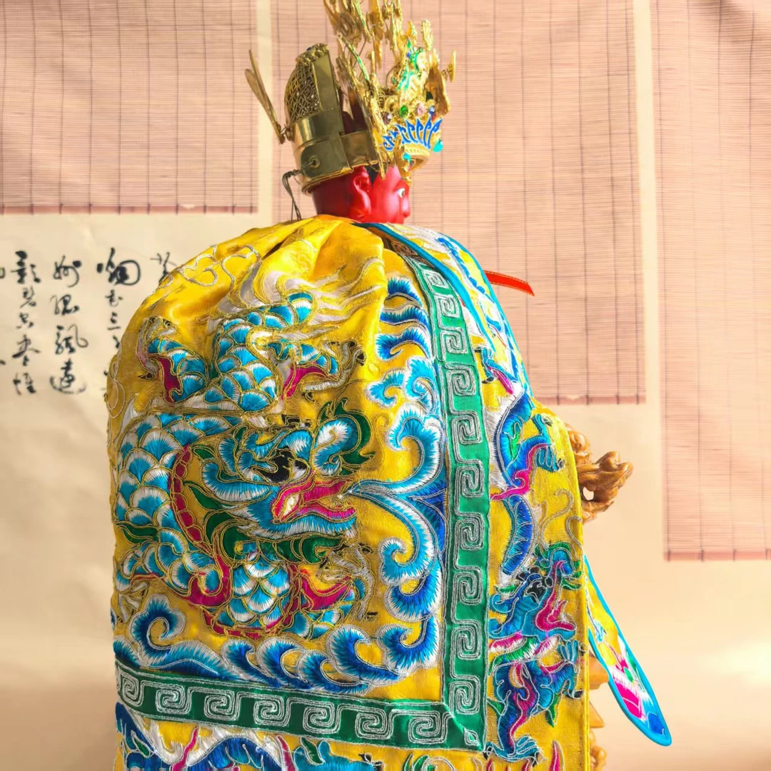 古体神明龙袍麒麟披风古风古装中国风