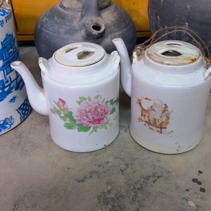 土**瘦老陶罐种花养草插花
