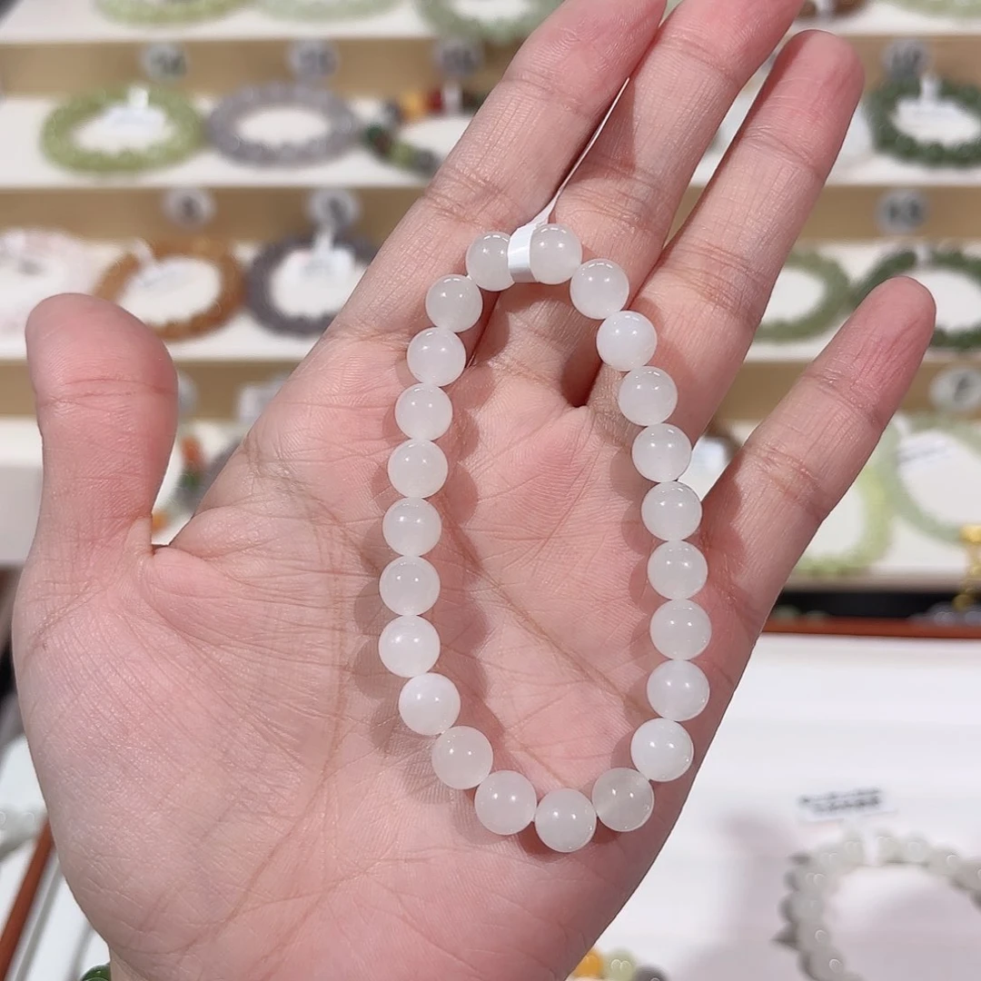 和田玉手链未镶嵌a