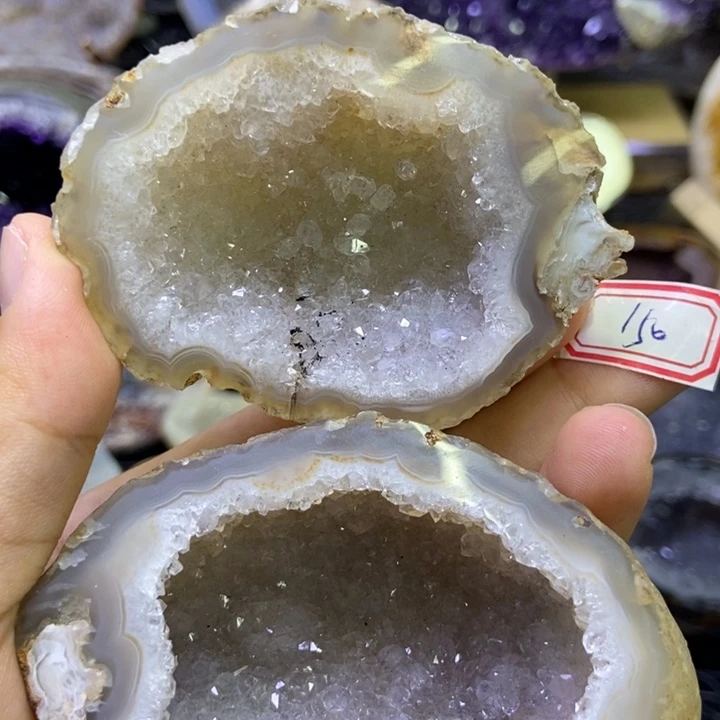 水晶珠宝半成品未镶嵌聚宝盆