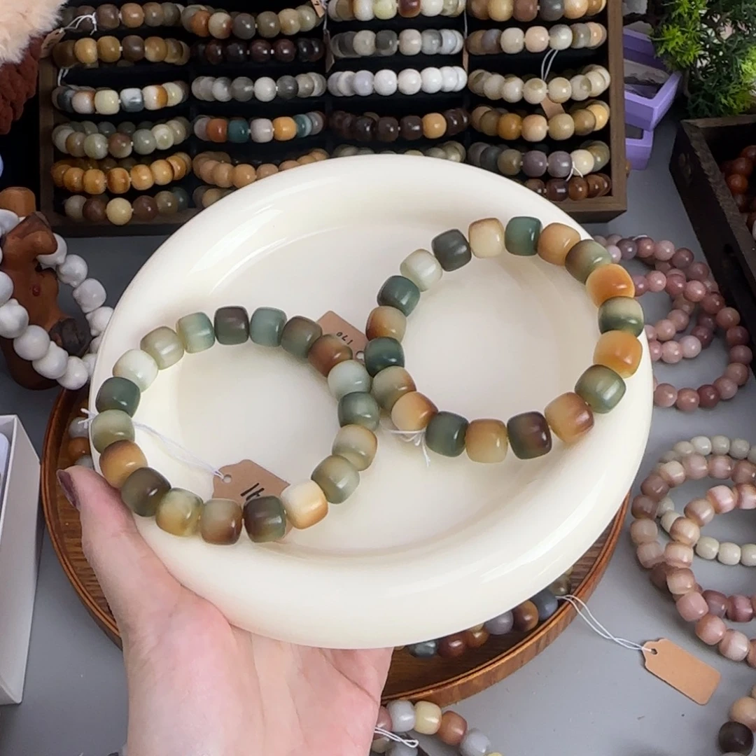 白玉菩提吊坠干磨 小敦煌