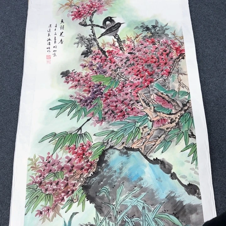 国画纯手绘作品欣赏图