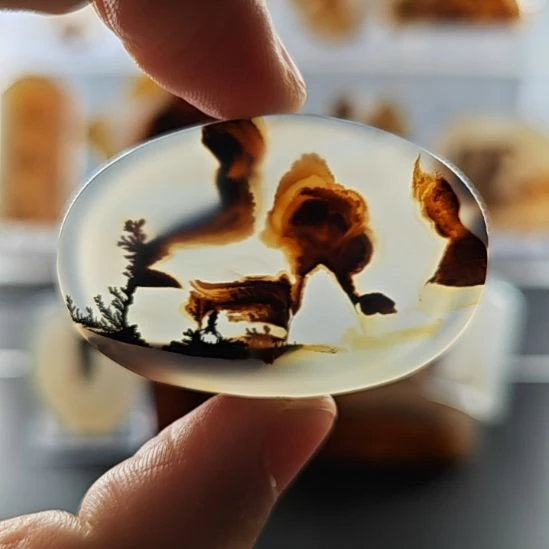 玛瑙/玉髓未镶嵌吊坠(不含链)11号