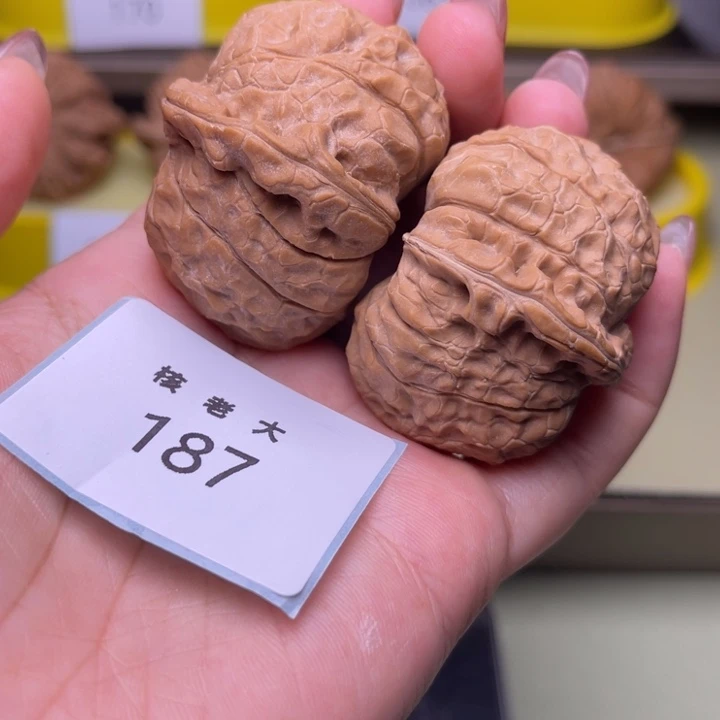 文玩核桃把件南瓜42.187