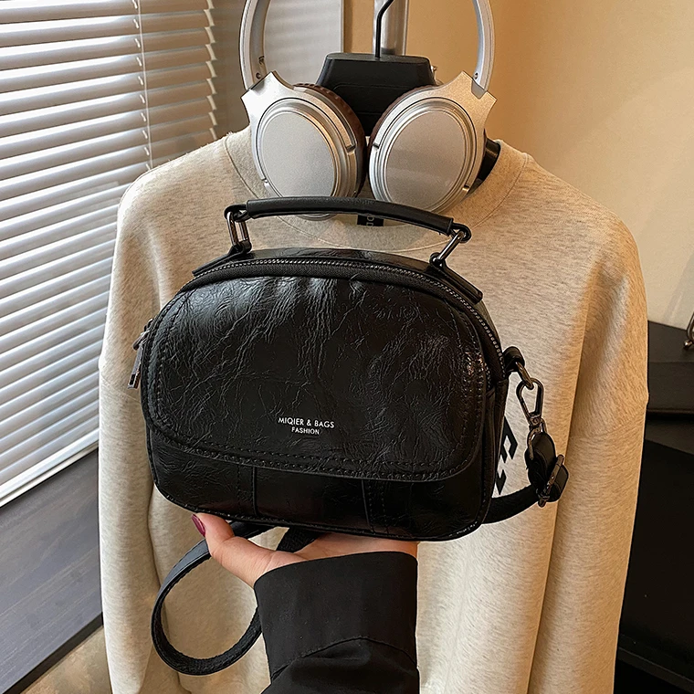 小众复古豹纹腋下包包女高级质感上班通勤包休闲百搭单肩斜挎包