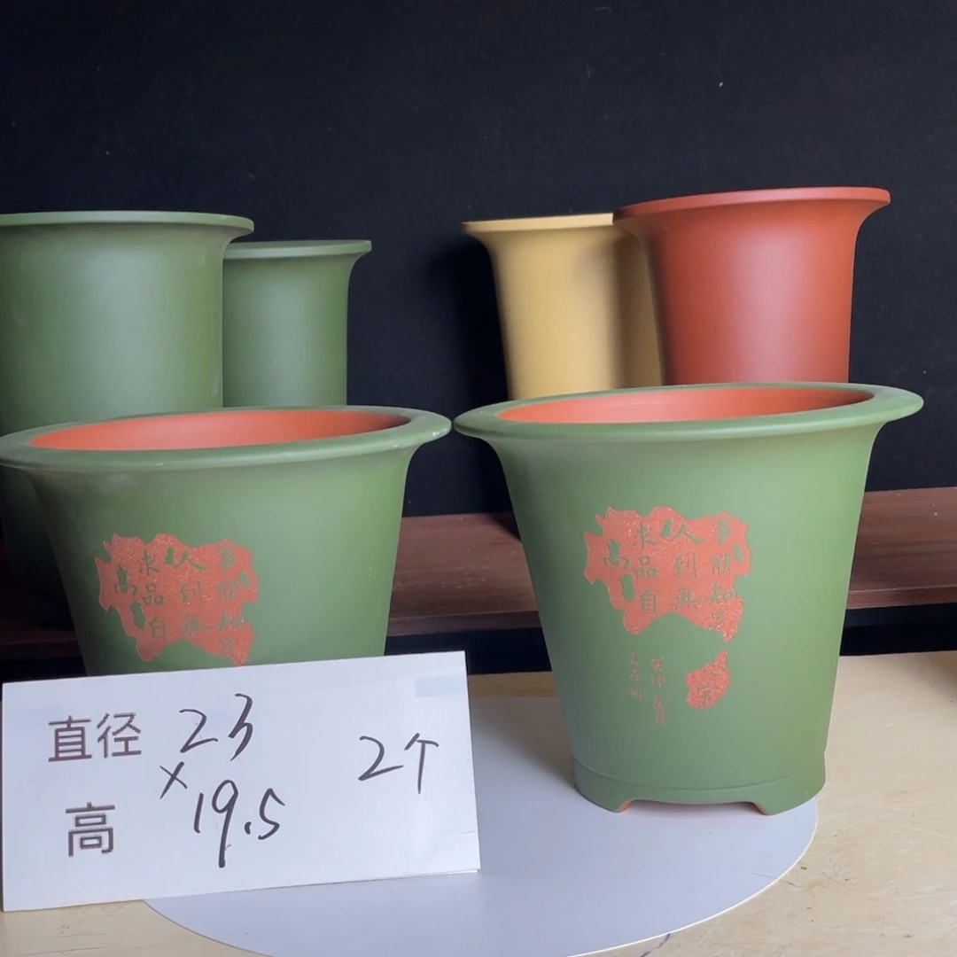精品宜兴紫砂兰花盆