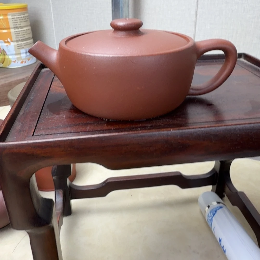 汉瓦壶110cc紫泥壶的