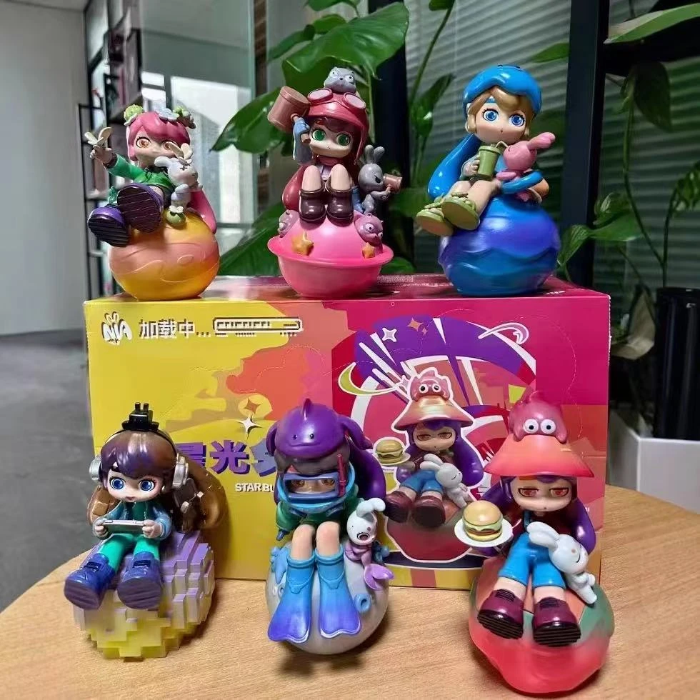 【加加乐豪华版】妮娅-星光兔盲盒潮玩摆件礼物