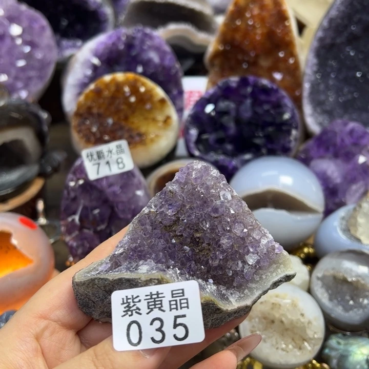 未镶嵌大型摆件（非配饰）紫晶35