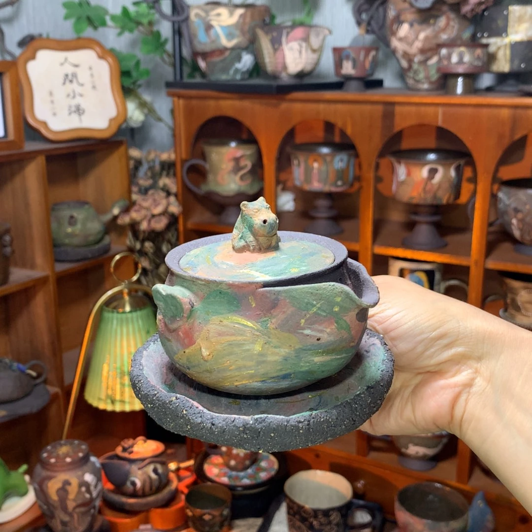 陶打翻调色盘·宝瓶