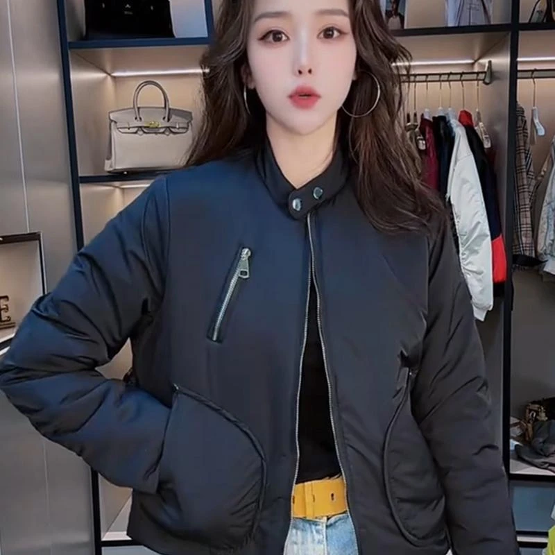 早春轻薄短外套小个子上衣2025新款女装美式机车服宽松夹克冲锋衣
